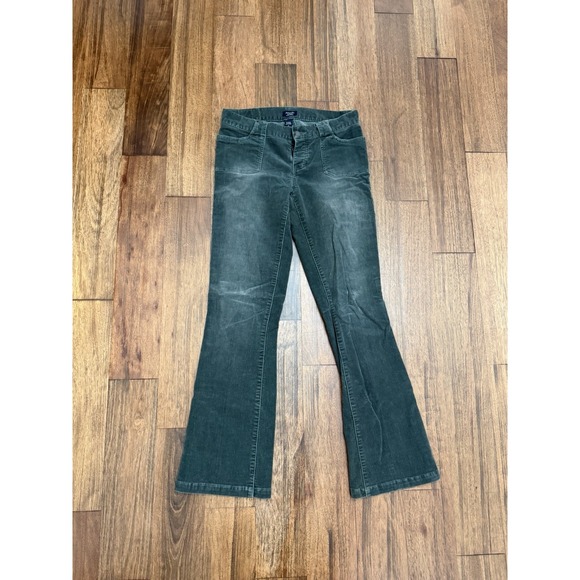 Abercrombie & Fitch Pants - Vintage Abercrombie & Fitch 90s Corduroy Pants Y2K Green Womens Size 4